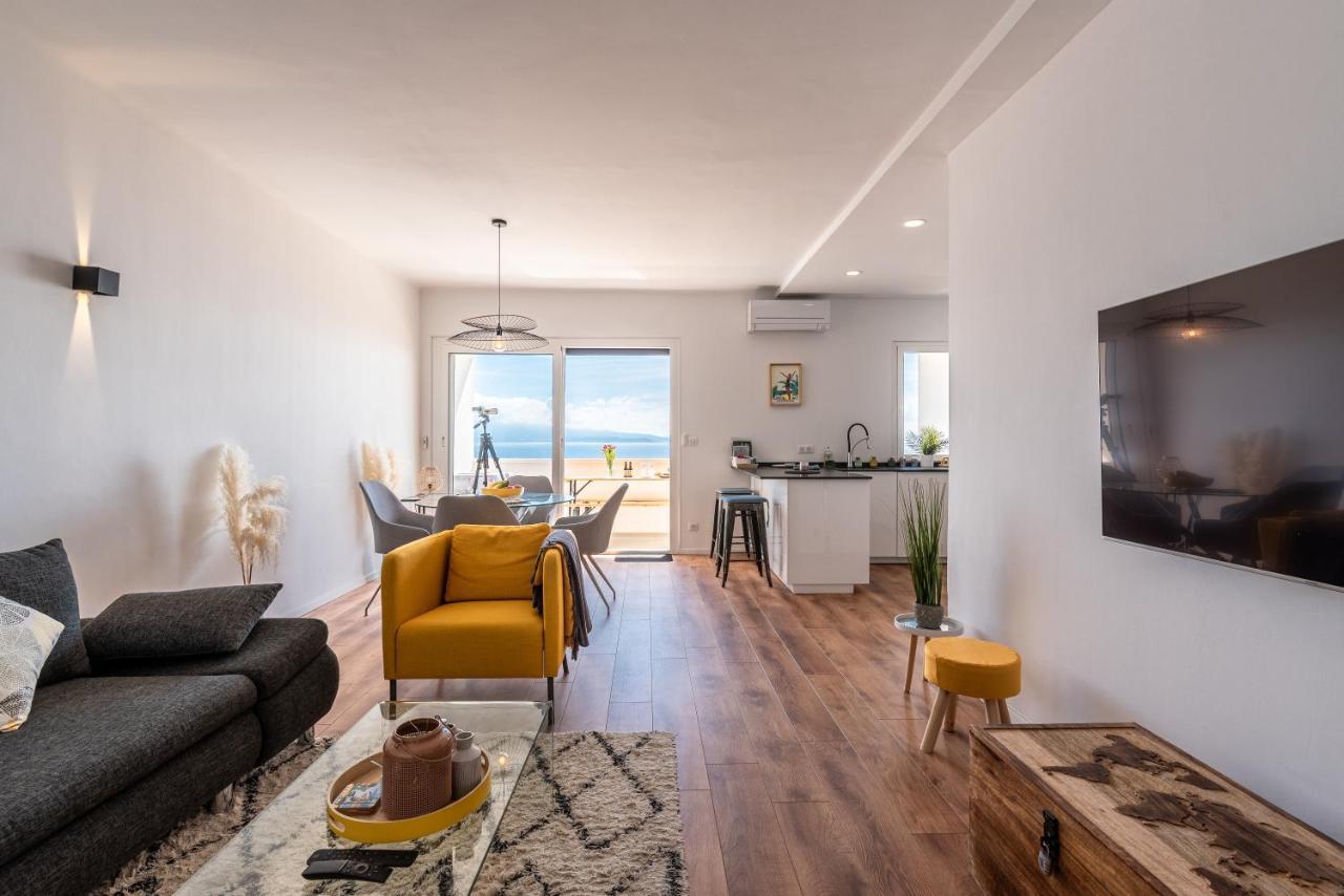 Magnifique Appartement Vue Mer, Spacieux Et Traversant อฌักซิโอ้ ภายนอก รูปภาพ